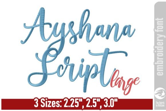 Ayshana Script Font - Large: Elevating Design with Flowing Elegance