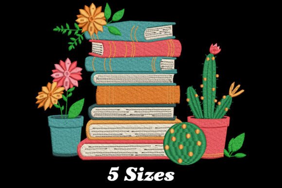 Cactus Flower Book: A Vibrant Embroidery Collection