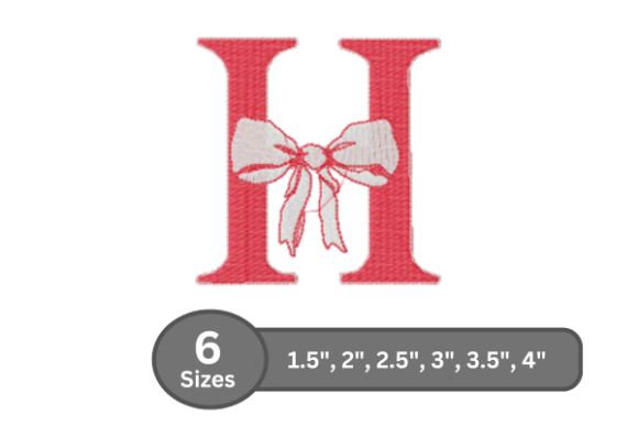Cherry Knot Alphabet - H: A Strategic Asset for Embroidery Design