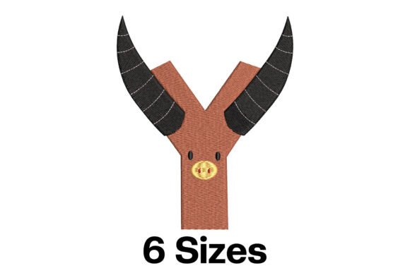 Funny Yak Alphabet Letter Y: A Practical Review of a Whimsical Embroidery Asset