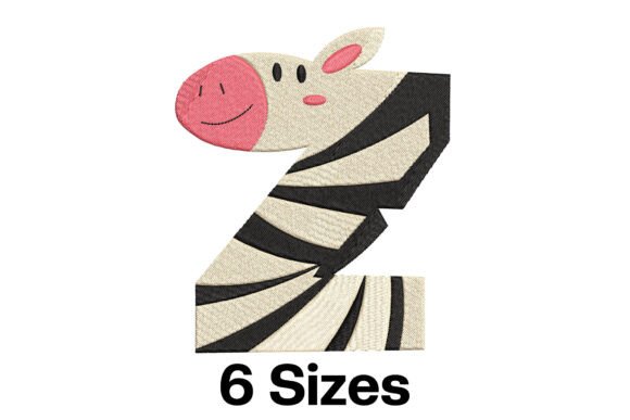 Funny Zebra Alphabet Letter Z: A Whimsical Twist for Your Creative Projects
