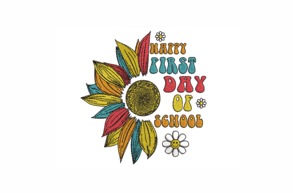 My First Day of School: Celebrating Beginnings with Embroidery