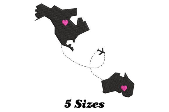 Navigating Creative Horizons: The Long Distance Map Embroidery Design